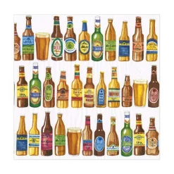 Caspari Paper Luncheon Napkins|99 Bottles Paper Luncheon Napkins - 20 Per Package