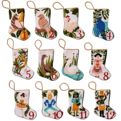 Bauble Stockings Christmas Decor|Ornaments|12 Days - 12 Drummers Drumming Bauble Stocking