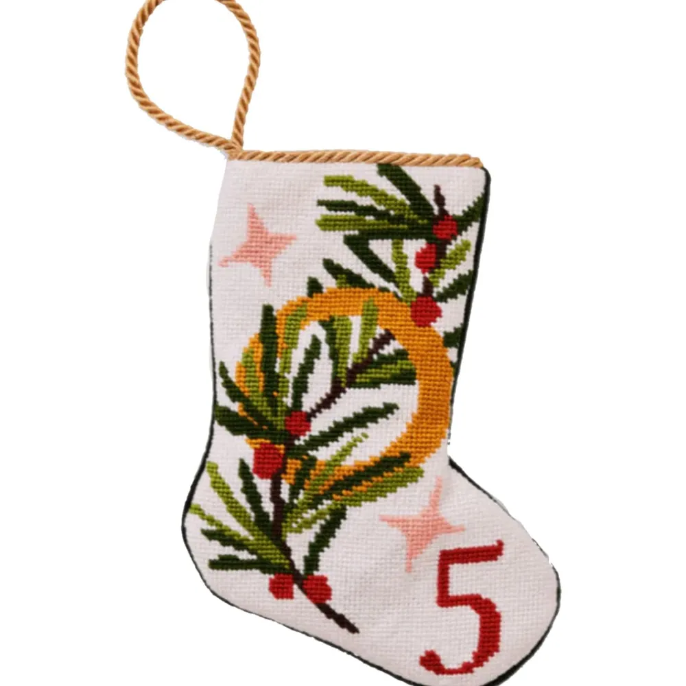 Bauble Stockings Christmas Decor|Ornaments|12 Days - 5 Golden Rings Bauble Stocking