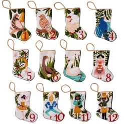 Bauble Stockings Christmas Decor|Ornaments|12 Days - 9 Ladies Dancing Bauble Stocking