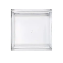Caspari Tailgates|Cocktail Party|Acrylic Cocktail Napkin Holder in Crystal Clear - 1 Each