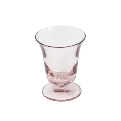 Caspari Tailgates|Summer Picnic|Acrylic Flared Light Rose Wine Glass - 1 Wine Glass