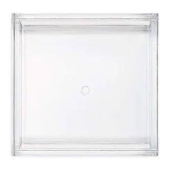 Caspari Tailgates|Engagement Party|Acrylic Luncheon Napkin Holder in Crystal Clear - 1 Each