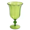 Caspari Tailgates|Acrylic Drinkware|Acrylic 15oz Goblet in Emerald - 6 Each