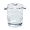 Caspari Tailgates|Cocktail Party|Acrylic 60oz Ice Bucket & Lid in Crystal Clear - 1 Each