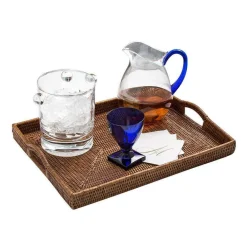 Caspari Tailgates|Cocktail Party|Acrylic 60oz Ice Bucket & Lid in Crystal Clear - 1 Each