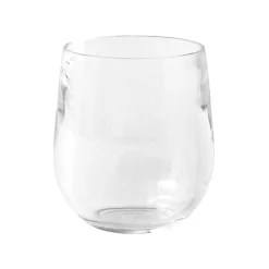 Caspari Graduation Celebration|Bridal Shower|Acrylic 12oz Tumbler Glass in Crystal Clear - 1 Each