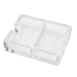 Caspari Bridge|Playing Cards|Acrylic Playing Card Holder - 1 Each