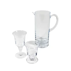 Caspari Tailgates|Cocktail Party|Acrylic Tall Clear Pitcher- 1 Pitcher