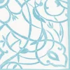 Caspari Engagement Party|Bridal Shower|Algarve Paper Linen Dinner Napkins in Aqua - 12 Per Package
