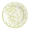 Caspari Engagement Party|Bridal Shower|Algarve Salad & Dessert Plates in Moss - 8 Per Package