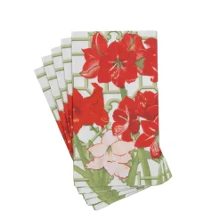 Caspari Paper Guest Towels|Amaryllis Conservatory Guest Towels - includes 15 Guest Towels