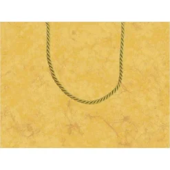 Caspari Christmas Gift & Bottle Bags|Graduation Celebration|Antique Gold Small Gift Bag - 1 Each