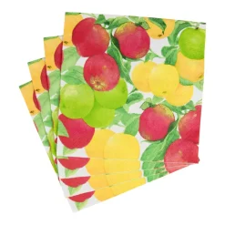 Caspari Paper Luncheon Napkins|Apples Luncheon Napkins - 20 Per Package
