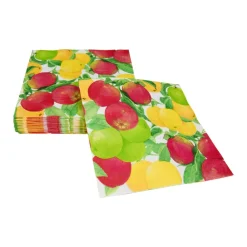 Caspari Paper Luncheon Napkins|Apples Luncheon Napkins - 20 Per Package