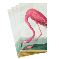 Caspari Paper Guest Towels|Audubon Birds Paper Guest Towel Napkins - 15 Per Package