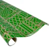 Caspari Christmas Wrapping Paper|Wrapping Paper|Bamboo Screen Green & Gold Gift Wrap - One 30" X 8' Roll