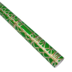 Caspari Christmas Wrapping Paper|Wrapping Paper|Bamboo Screen Green & Gold Gift Wrap - One 30" X 8' Roll