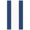 Caspari Fourth Of July|Memorial Day|Bandol Stripe Paper Guest Towel Napkins in Navy - 15 Per Package