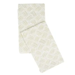 Caspari Paper Guest Towels|Basketry Flax Paper Linen Guest Towel Napkins - 12 Per Package