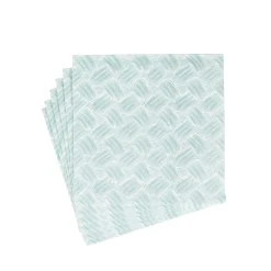Caspari Paper Dinner Napkins|Basketry Mist Paper Linen Dinner Napkins - 12 Per Package