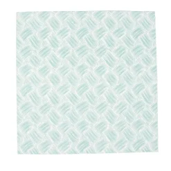 Caspari Paper Cocktail Napkins|Basketry Mist Paper Linen Cocktail Napkins - 15 Per Package