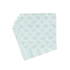 Caspari Paper Luncheon Napkins|Basketry Mist Paper Linen Luncheon Napkins - 15 Per Package