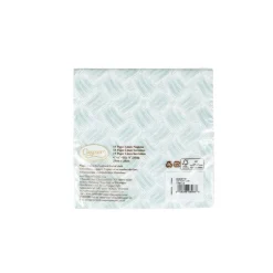 Caspari Paper Luncheon Napkins|Basketry Mist Paper Linen Luncheon Napkins - 15 Per Package