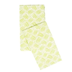 Caspari Paper Guest Towels|Basketry Moss Green Paper Linen Guest Towel Napkins - 12 Per Package