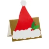 Caspari Place Cards|Be Merry Place Cards Die Cut Package 8 In