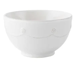 Juliska Ceramic Plates & Dinnerware|Berry & Thread Cereal/Ice Cream Bowl - Whitewash