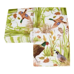 Caspari Paper Guest Towels|Birds Of A Feather Guest Towel Napkins - 15 Per Package