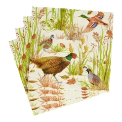 Caspari Paper Luncheon Napkins|Birds Of A Feather Luncheon Napkins - 20 Per Package