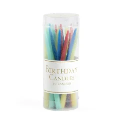 Caspari Birthday|Birthday Candles in Bright Colors - 20 Candles Per Box