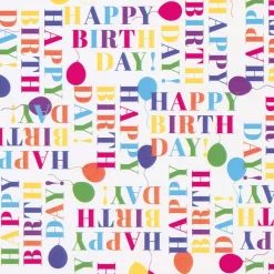 Caspari Birthday|Wrapping Paper|Birthday Surprise Gift Wrapping Paper - 30