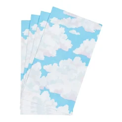 Caspari Paper Guest Towels|Blue Skies Guest Towel Napkins - 15 Per Package