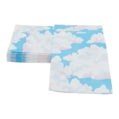 Caspari Paper Guest Towels|Blue Skies Guest Towel Napkins - 15 Per Package
