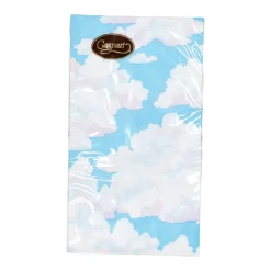 Caspari Paper Guest Towels|Blue Skies Guest Towel Napkins - 15 Per Package
