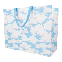 Caspari Gift & Bottle Bags|Blue Skies Jumbo Gift Bags - One Gift Bag Included