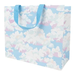 Caspari Gift & Bottle Bags|Blue Skies Large Gift Bags - One Gift Bag Included