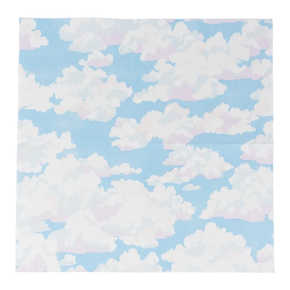 Caspari Paper Luncheon Napkins|Blue Skies Luncheon Napkins - 20 Per Package