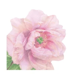 Caspari Mother'S Day|Blush Die-Cut Paper Linen Party Napkins - 15 Per Package - 2 Packages