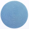 Deborah Rhodes Graduation Celebration|Baby Shower|Braided Round Placemat in Denim - 1 Each