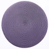 Deborah Rhodes Mother'S Day|Valentine'S Day|Braided Round Placemat in Prune - 1 Each