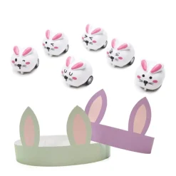 Caspari Easter|Celebration Crackers|Bunnies and Carrots 10