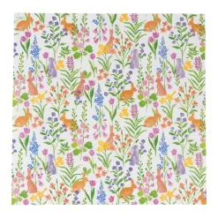 Caspari Easter|Paper Luncheon Napkins|Bunny Field Luncheon Napkins - 20 Per Package