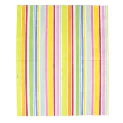 Caspari Paper Guest Towels|Cabana Stripe Bright Guest Towel Napkins - 15 Per Package