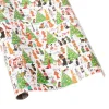 Caspari Christmas Wrapping Paper|Wrapping Paper|Caroling Pets Wrapping Paper - 30" x 8' Roll