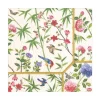 Caspari Paper Luncheon Napkins|Chinese Wallpaper Paper Luncheon Napkins in Cream - 20 Per Package