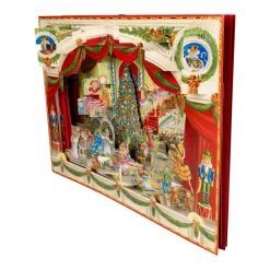 Caspari Advent Calendars|Christmas Decor|Christmas Ballet Advent 3D/Stand Up/Pop Up